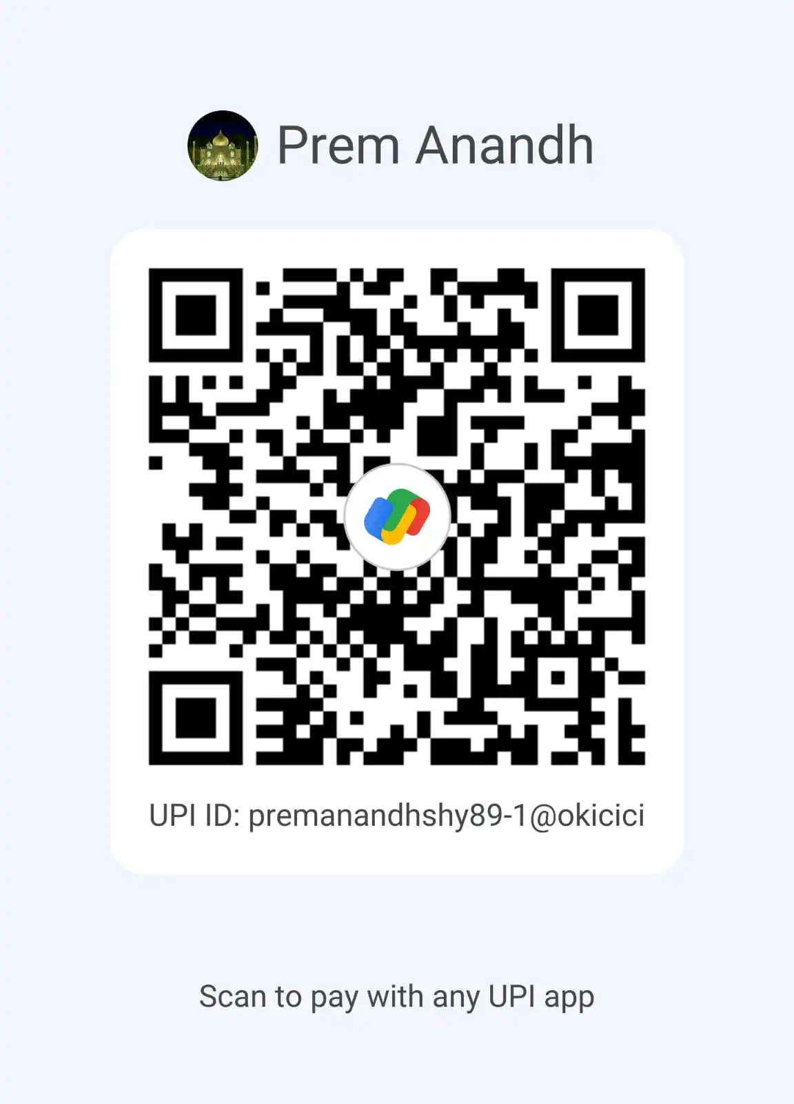 GPay QR Code
