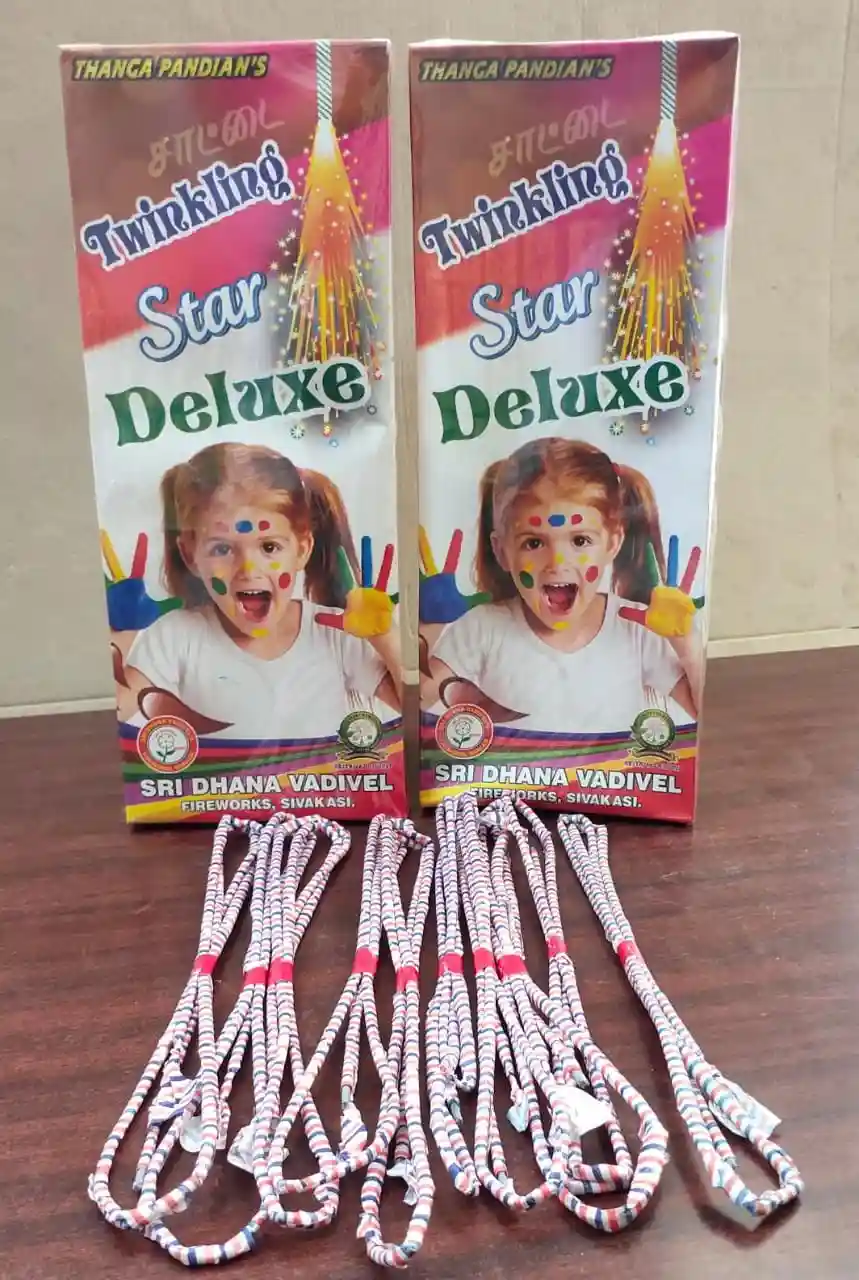 4" Twinkling Star