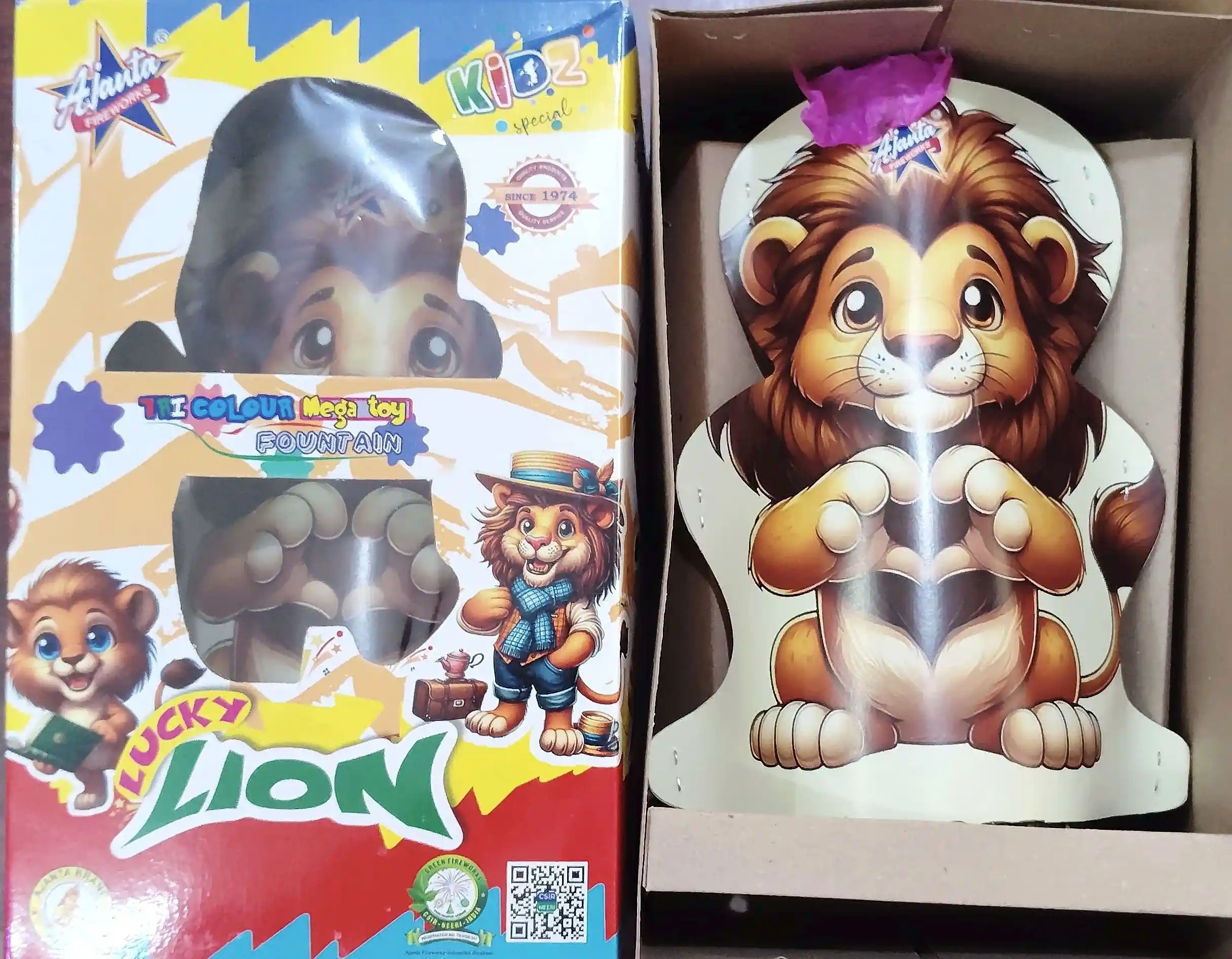 Lucky Lion (Violet Mega Toy Fountain)